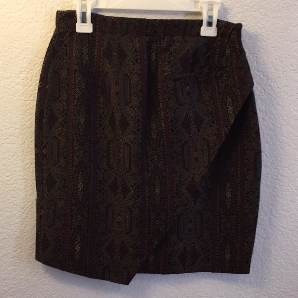 Jessica embroidered prints mini skirt